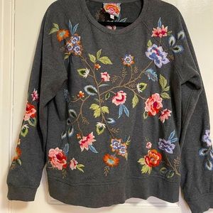 Johnny Was Cotton Sweatshirt